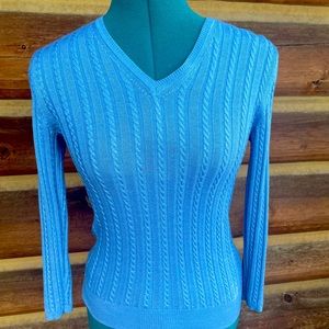 Cabled sweater